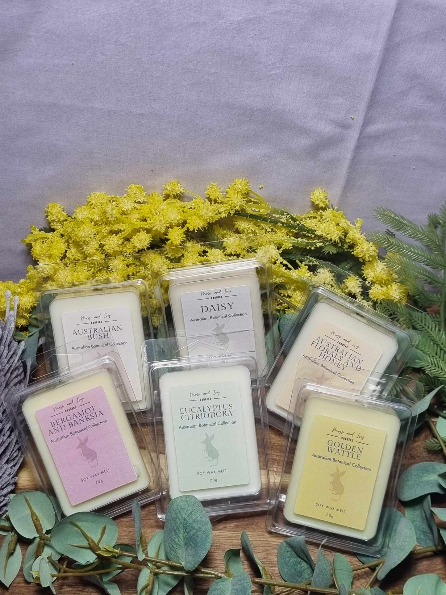 Australian Botanical Clamshells