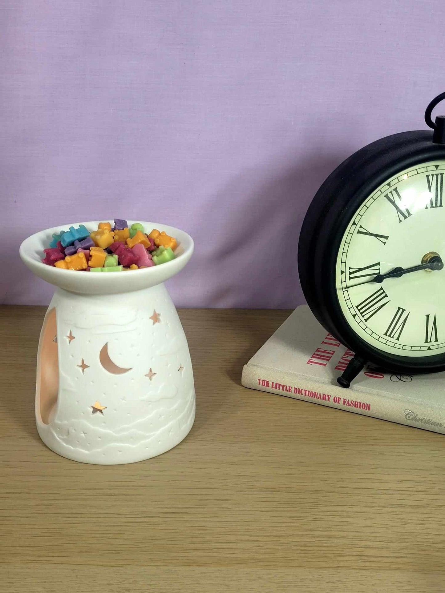 Dreamy Moon and Stars Wax Melt Burner