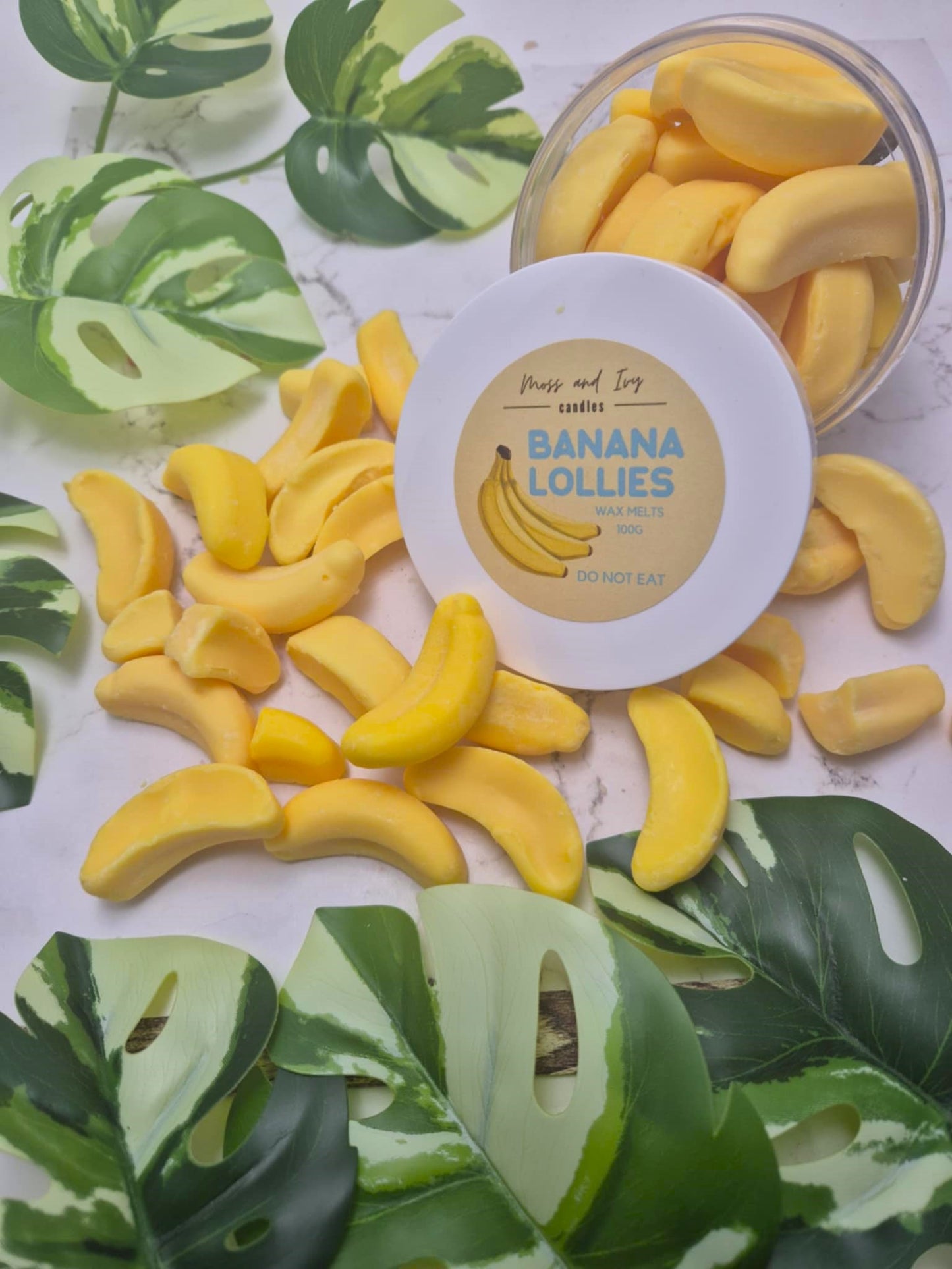 Banana Lollies Novelty Melts